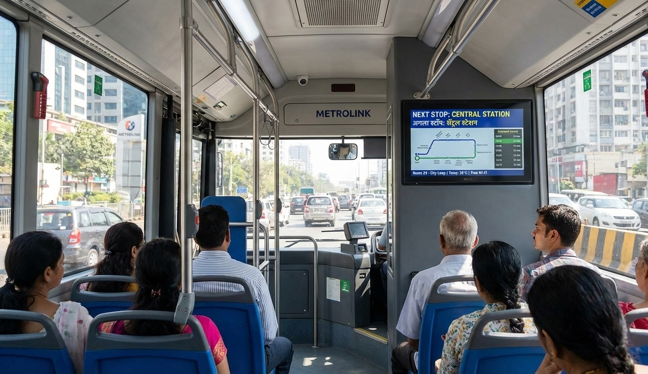Bus PIS System Inside